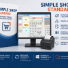 Simple Shop STANDARD Simple Shop STANDARD – programska oprema za izdajanje računov z aktivacijo na dveh delovnih postajah in podporo za POS ter A4 tiskalnike