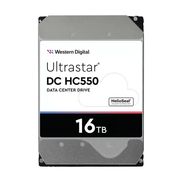 WD Ultrastar DC HC550 HDD 16TB 512MB WD Ultrastar DC HC550 0F38462 – HDD 16 TB, 512 MB