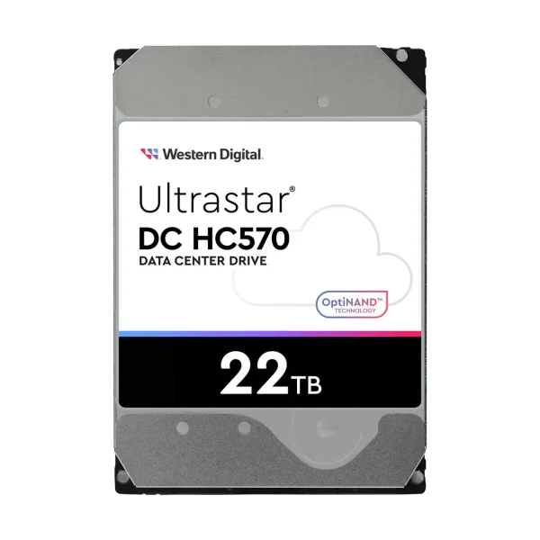 WD Ultrastar DC HC540 HDD 22TB 512MB WD Ultrastar DC HC540 0F48155 – HDD 22 TB, 512 MB