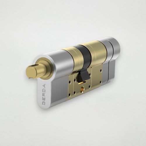 Tedee Smart lock GERDA EXXO Smart Nickel Tedee GERDA EXXO Smart Nickel – evropski modularni cilinder