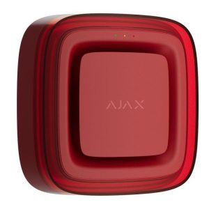 Ajax EN54 FireProtect Jeweller Sounder and VADs – rdeča zvočna in vizualna alarmna naprava