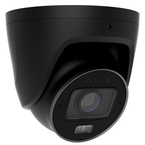 AJAX CAMERA TurretCam HLVF 5Mp Black Ajax TurretCam HLVF črna varifokalna IP kamera