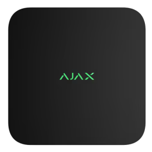 Ajax NVR DC 16-channel Black – 16-kanalni nizkonapetostni NVR
