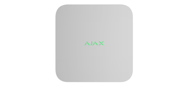 AJAX NVR DC (16-ch) WHITE Ajax NVR DC – bel omrežni video snemalnik