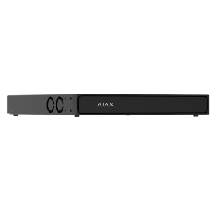 Ajax NVR H2DAC 16-channel Black – 4K NVR za 2 Hot-Swap HDD