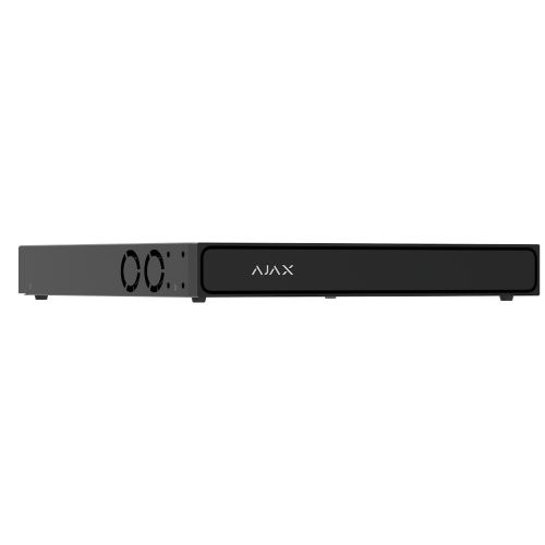 AJAX NVR H2DAC (16-ch) BLACK Ajax NVR H2DAC 16-channel Black – 4K NVR za 2 Hot-Swap HDD