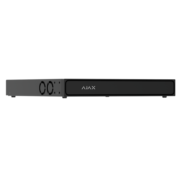 AJAX NVR H2DAC (16-ch) BLACK Ajax NVR H2DAC 16-channel Black – 4K NVR za 2 Hot-Swap HDD