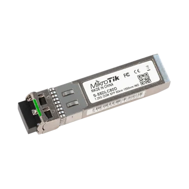 MikroTik S-55DLC80D – SFP 1,25G modul za 80 km – dodatna slika 1