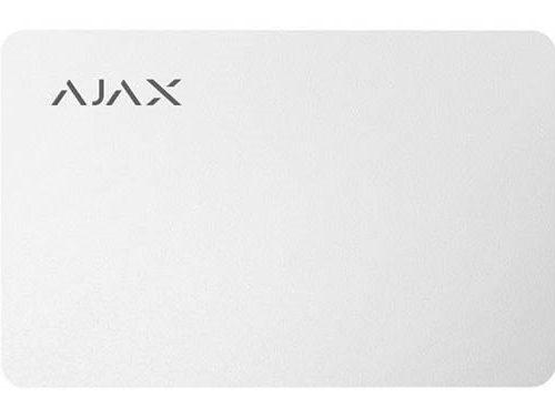 AJAX PROXIMITY CARD PASS WHITE 3-PACK Ajax Pass – bela brezkontaktna kartica za tipkovnico