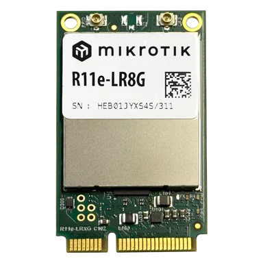 MikroTik R11e-LR8G – miniPCIe LoRa 868 MHz modul z GPS – dodatna slika 1 MikroTik R11e-LR8G – miniPCIe LoRa 868 MHz modul z GPS – dodatna slika 1