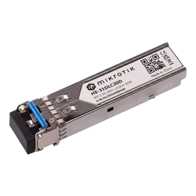 MikroTik HS-31DLC20D – 1G/2,5G Single-Mode SFP modul do 20 km – dodatna slika 1 MikroTik HS-31DLC20D – 1G/2,5G Single-Mode SFP modul do 20 km – dodatna slika 1
