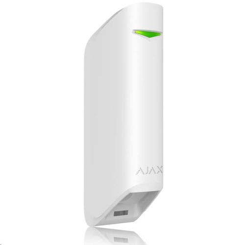 AJAX MOTIONPROTECT CURTAIN WHITE Ajax MotionProtect Curtain – bel zavesni detektor gibanja