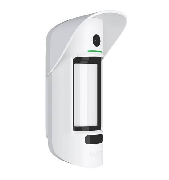 AJAX MOTIONCAM OUTDOOR PHOD WHITE Ajax MotionCam Outdoor PhOD White – zunanji detektor gibanja s fotografiranjem