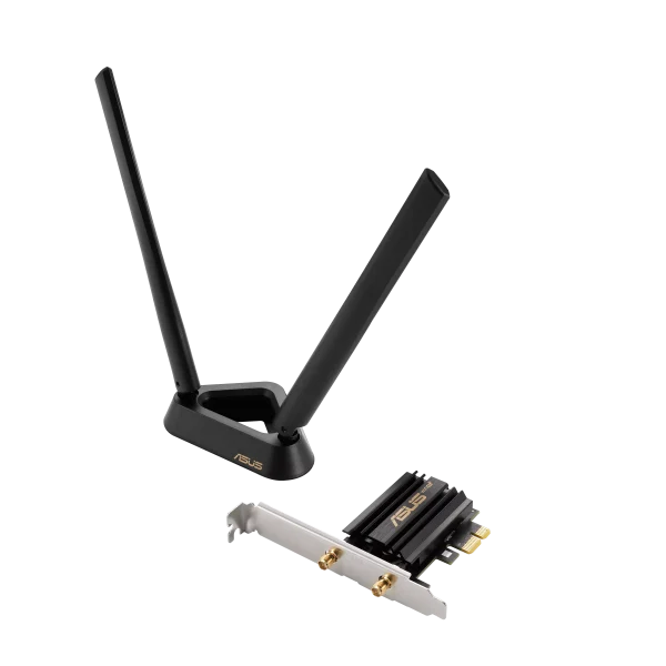 Asus PCE-AXE59BT Asus PCE-AXE59BT – Wi-Fi 6E PCIe adapter z Bluetooth 5.2