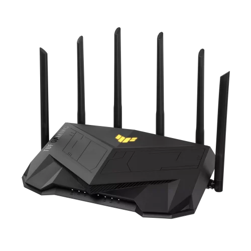 Asus TUF Gaming AX6000 Asus TUF Gaming AX6000 – dvopasovni Wi-Fi 6 gaming usmerjevalnik
