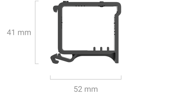 AJAX DIN Holder for RELAY or WALLSWITCH Ajax DIN Holder 51170 – nosilec za Relay ali WallSwitch