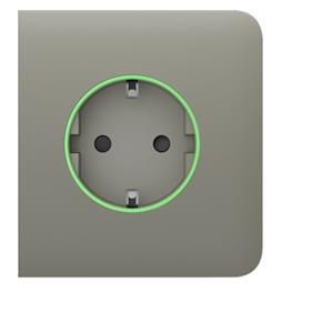 AJAX Outlet SideCover type F Olive Ajax Outlet SideCover tip F – olivna