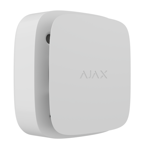 Ajax FireProtect 2 AC Heat/Smoke White Ajax FireProtect 2 AC – bel brezžični požarni javljalnik