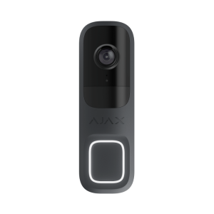 Ajax DoorBell Graphite – video zvonec z AI in PIR senzorjem