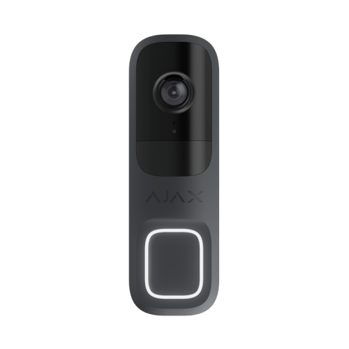 AJAX DoorBell Graphite Ajax DoorBell Graphite – video zvonec z AI in PIR senzorjem