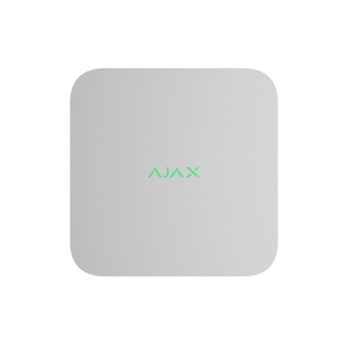 AJAX NVR (8-ch) WHITE Ajax NVR – bel omrežni video snemalnik