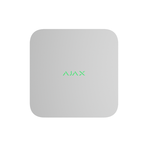 AJAX NVR (8-ch) WHITE Ajax NVR – bel omrežni video snemalnik