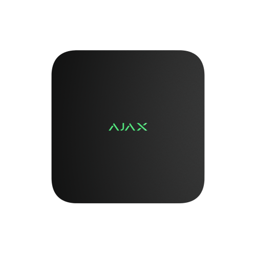 Ajax NVR – črn omrežni videorekorder za videonadzor
