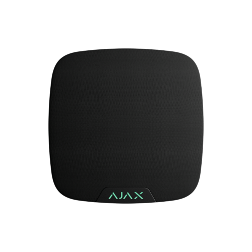 AJAX SpeakerPhone Black Ajax SpeakerPhone – črn brezžični glasovni modul za preverjanje alarmov