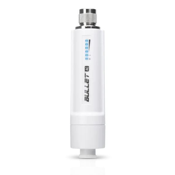 Ubiquiti airMAX Bullet AC Ubiquiti airMAX Bullet AC – dvopasovni Wi‑Fi radio z Gigabit PoE