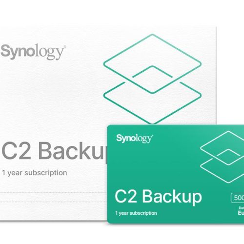 Synology C2 Backup 500 GB 1 year Synology C2 Backup 500 GB – 1-letna licenca
