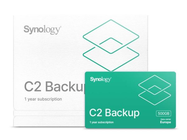 Synology C2 Backup 500 GB – 1-letna licenca