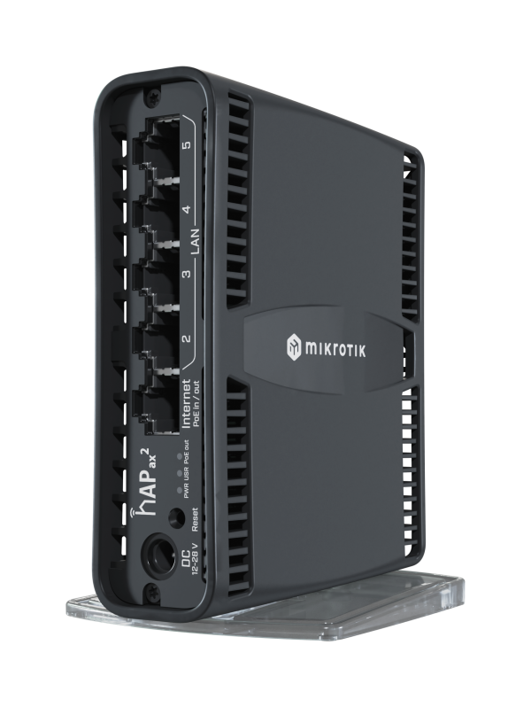 MikroTik hAP ax² – Wi‑Fi 6 usmerjevalnik