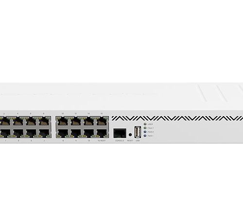 MikroTik CCR2004-16G-2S+ MikroTik CCR2004-16G-2S+ – 16-portni gigabitni usmerjevalnik