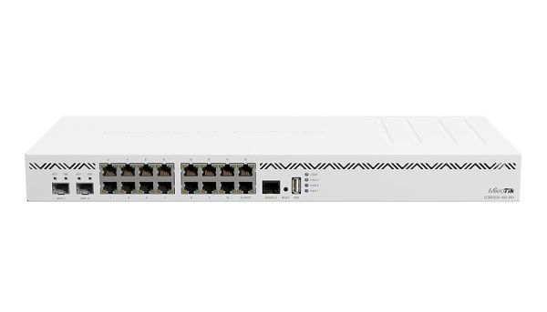 MikroTik CCR2004-16G-2S+ MikroTik CCR2004-16G-2S+ – 16-portni gigabitni usmerjevalnik