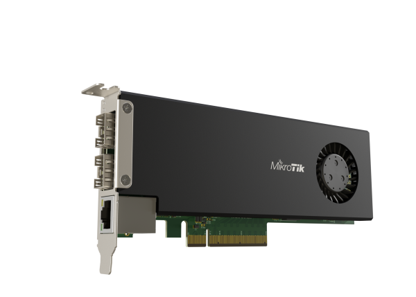 MikroTik CCR2004-1G-2XS-PCIe MikroTik CCR2004-1G-2XS-PCIe – PCIe omrežna kartica z usmerjevalnimi funkcijami