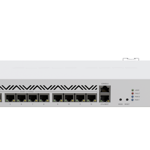 MikroTik CCR2116-12G-4S+ MikroTik CCR2116-12G-4S+ – 16-jedrni 10G usmerjevalnik