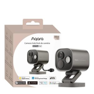 Aqara Camera G5 Pro PoE Grey – zunanja PoE kamera z Zigbee, Thread in Matter
