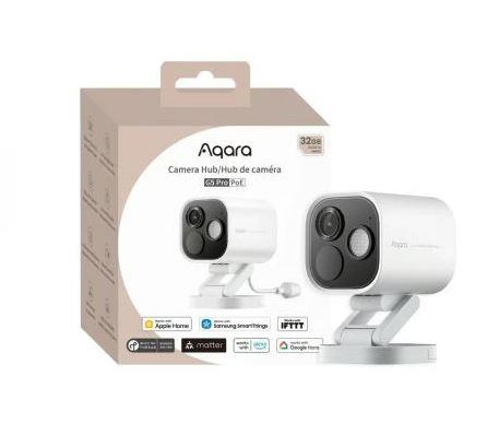 Aqara Camera G5 Pro PoE White Aqara Camera G5 Pro PoE White – zunanja PoE kamera z Zigbee, Thread in Matter