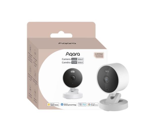 Aqara Camera G100 White Aqara Camera G100 White – 2K IP65 kamera z nočnim vidom