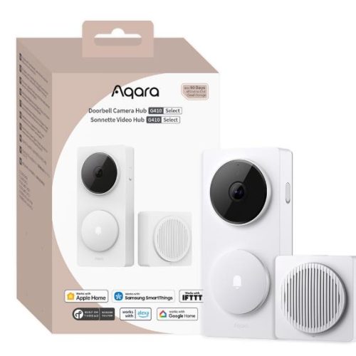 Aqara Doorbell Camera Hub G410 White – 2K video zvonec in hub