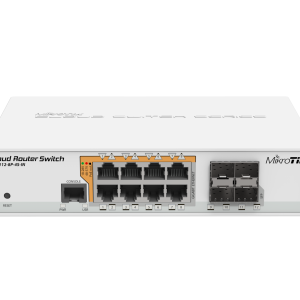 MikroTik CRS112-8P-4S-IN – 8-portno gigabitno PoE stikalo