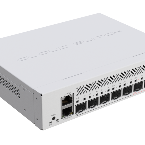 MikroTik CRS310-1G-5S-4S+IN MikroTik CRS310-1G-5S-4S+IN – 10G optično stikalo