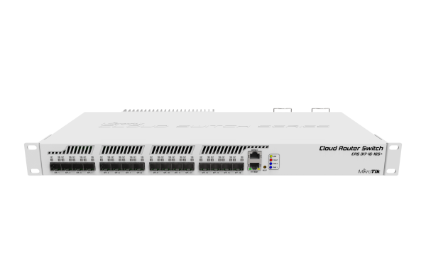 MikroTik CRS317-1G-16S+RM MikroTik CRS317-1G-16S+RM – 16-portno SFP+ rack stikalo