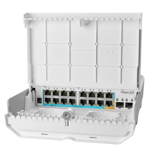 MikroTik netPower 15FR – zunanje stikalo z reverse PoE