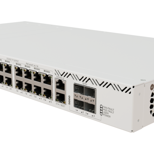 MikroTik CRS320-8P-8B-4S+RM MikroTik CRS320-8P-8B-4S+RM – zmogljivo PoE++ stikalo