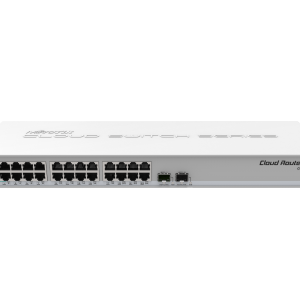 MikroTik CRS326-24G-2S+RM – 24-portno gigabitno rack stikalo