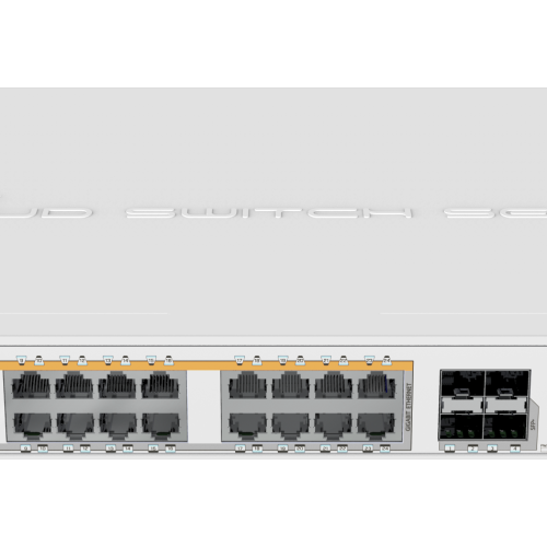 MikroTik Cloud Smart Switch CRS328-24P-4S+RM MikroTik CRS328-24P-4S+RM – 24-portno PoE rack stikalo