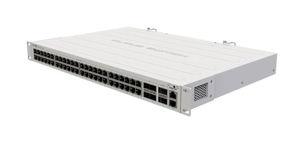 MikroTik CRS354-48G-4S+2Q+RM – 48-portno omrežno stikalo