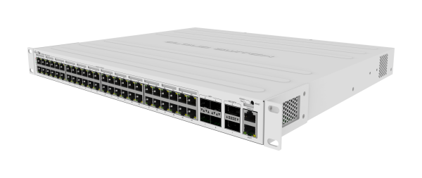 MikroTik Cloud Smart Switch CRS354-48P-4S+2Q+RM MikroTik CRS354-48P-4S+2Q+RM – 48-portno PoE stikalo