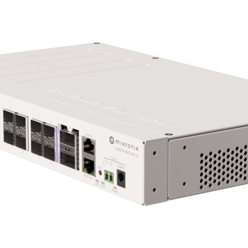 MikroTik CRS510-8XS-2XQ-IN MikroTik CRS510-8XS-2XQ-IN – 100G stikalo z 2× QSFP28 in 8× SFP28